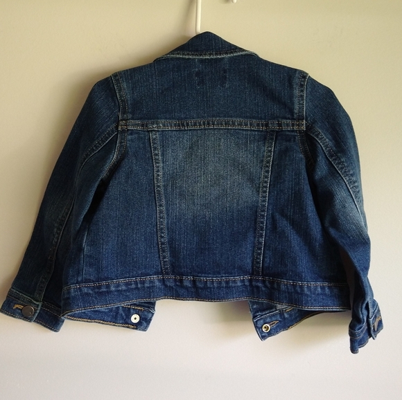 The Children's Place 3T Cropped Jean Jacket - Picture 6 of 6